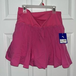 JoyLab Bright Pink Tennis Skirt